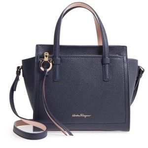 Salvatore Ferragamo Medium Amy Leather Tote